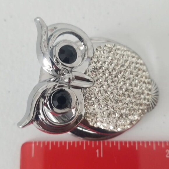 1pc. White Owl Shaped Start/Stop Push Button Cover/Car Bling/Car interior Access - Picture 4 of 4